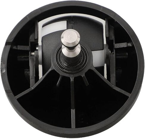 For Mamibot EXVAC660 Front Castor Wheel Assembly Replacement Part for Tesvor X500 Pro S6 S6+ M1 S5 S5MAX and for Neatsvor X500 X520 X600 Pro Robotic Vacuum Cleaner Accessory, Black in Kuwait