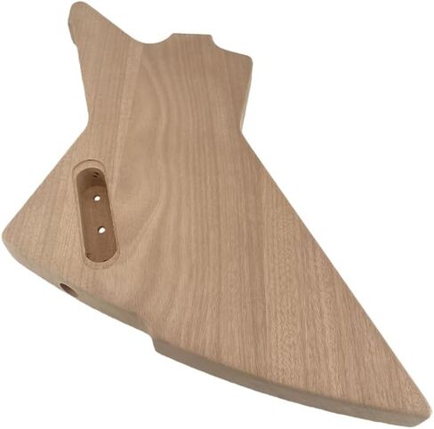 Yinfente DIY Guitar Kit With Mahogany Body Mahogany Neck With Rosewood Fretboard 6 String DIY Electric Guitar Kit With All Components To Build Your Own Guitar in Kuwait
