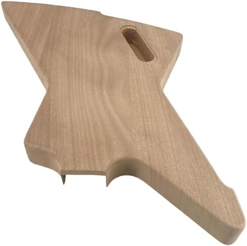 Yinfente DIY Guitar Kit With Mahogany Body Mahogany Neck With Rosewood Fretboard 6 String DIY Electric Guitar Kit With All Components To Build Your Own Guitar in Kuwait
