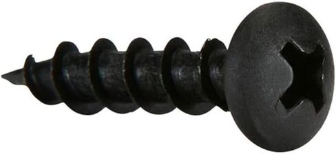 Parts Express #8 x 3/4" Deep Thread Pan Head Screws Black 100 Pcs. in Kuwait