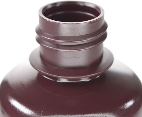 EISCO - Pack of 12 125mL Sterile Narrow Mouth Amber HDPE Reagent Bottles with Polypropylene Caps, Leak-Proof Design, Light-Sensitive Sample Storage, -100 to 120°C, Laboratory Containers in Kuwait