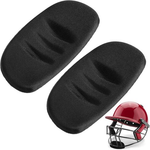 2 Pcs Softball Face Mask Chin Pad Replacement, Softball Fielder's Facemask Chin Cup, Face Defense Cup, Catchers Mask Pads for Baseball Softballs Pitchers Helmet Padding Men Women Teens in Saudi Arabia