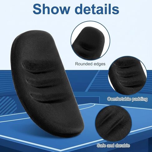 2 Pcs Softball Face Mask Chin Pad Replacement, Softball Fielder's Facemask Chin Cup, Face Defense Cup, Catchers Mask Pads for Baseball Softballs Pitchers Helmet Padding Men Women Teens in Saudi Arabia