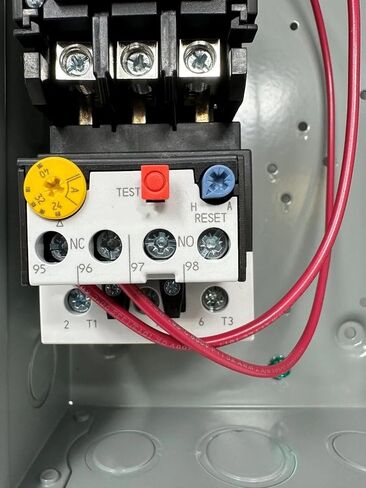 A27CGF40B040 Air Compressor Magnetic Motor Starter - For Eaton Air Compressors & HVACR - Magnetic Starter Replacement - 10 HP 230V 3 Phase NEMA 1 Enclosure 40A Contactor 24-40A Overload in Kuwait