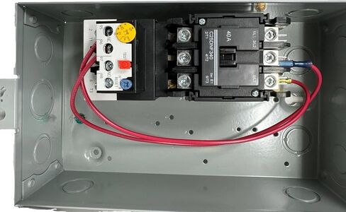 A27CGF40B040 Air Compressor Magnetic Motor Starter - For Eaton Air Compressors & HVACR - Magnetic Starter Replacement - 10 HP 230V 3 Phase NEMA 1 Enclosure 40A Contactor 24-40A Overload in Kuwait