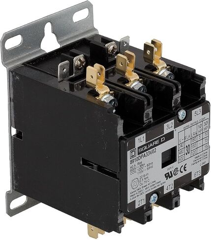 شنايدر إلكتريك 8910DPA33V09 موصل 600-Vac 30-Amp Dpa Plus صندوق كهربائي، أسود in Kuwait