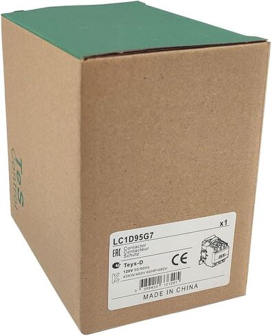 LC1D95G7 AC electric magnetic Contactor 3P 3NO LC1-D95AG7 95A 120V AC coil in Kuwait
