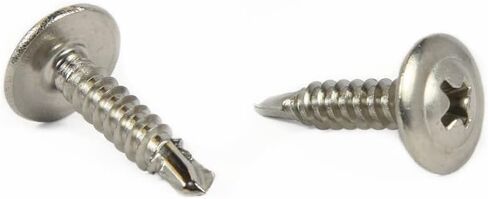#8 x 1/2" Self-Drilling Screws/Phillips/Modified Truss Head/Steel/Zinc / 5,000 Pc. Carton in Kuwait