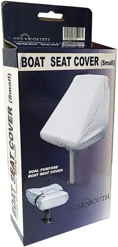 Oceansouth Large Boat Seat Cover | Marine Grade Weather Resistant Seat Protector for Helm, Bucket & Fixed Back Boat Seats in Kuwait