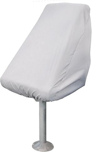 Oceansouth Large Boat Seat Cover | Marine Grade Weather Resistant Seat Protector for Helm, Bucket & Fixed Back Boat Seats in Kuwait
