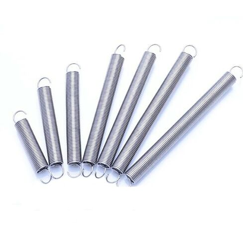 Double Hook Springs, Compression Wire Dia 2mm Extension Spring Length 50-90mm Helical Pullback Tension Spring,1Pcs(2x17x55mm) in Kuwait
