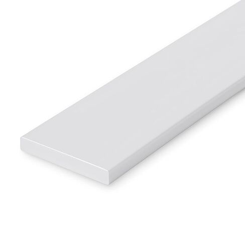 48 Inch Long (4 FT) - 1 1/2" x 1/8" Aluminum Bar 6063 Alloy T-6 Temper Clear Anodized in Kuwait