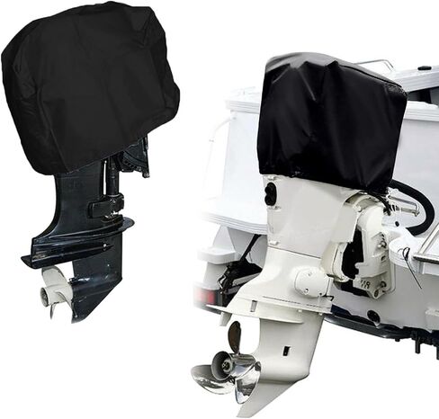 Outboard Motor Half Cover for Mercury Marine 400HP Verado V10 2021–Present, Heavy Duty Boat Engine Cover, Marine Grade Protection for Dust, Rain, Sun in Kuwait