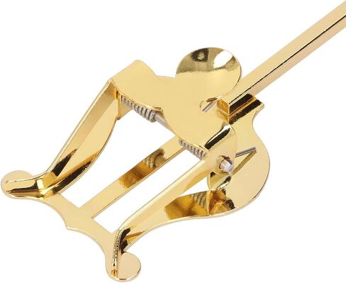 Alto Saxophone Sheet Music Clip Stand, Alloy Elegant Gold Saxophone Sheet Music Stand, Sax Lyre Music Clip for Alto Tenor Sax, Portable Music Stand in Kuwait