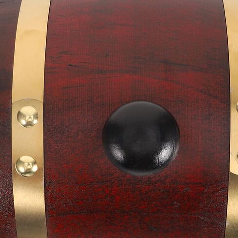 iplusmile 3L Wooden Wine Barrel for Aging and Display Oak Wood Beverage Dispenser for Bars and Parties Decorative Red Wine Barrel with Lid in Kuwait