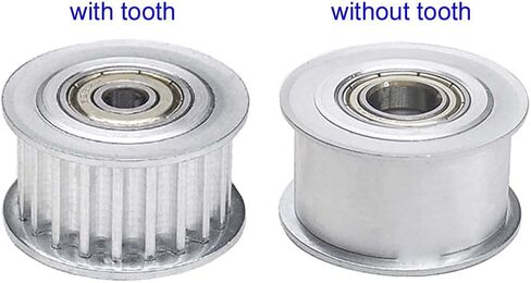 5M 20Teeth Idler Timing Pulley 8mm Bore 5mm Pitch for 15mm Width Belt 5M20T Tensioner Pulley Synchronous Wheel with Bearing (tooth width: 16mm, with tooth; bore: 8mm) in Kuwait