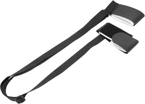 Ski Straps Cushioning Design, Adjustable Length, Ski Fastener Tapes, Adjustable Ski Boot Straps with Protector Pads Ski Carrier Straps Ski Wraps Ties Gear Storage for Ski Poles in Kuwait