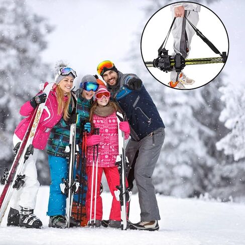 Ski Tote Harness, Tough Quality Stitching, Arm for Downhill Skiing, Backcountry Gear in Kuwait