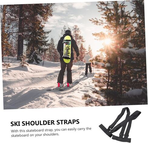 Snowboard Shoulder Strap for Skis Carrier Belt for and Balance Suitable for Ski Types in Kuwait
