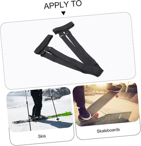 Snowboard Shoulder Strap for Skis Carrier Belt for and Balance Suitable for Ski Types in Kuwait