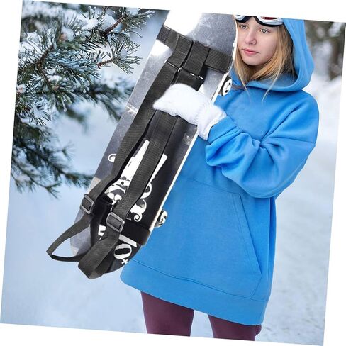 Snowboard Shoulder Strap for Skis Carrier Belt for and Balance Suitable for Ski Types in Kuwait