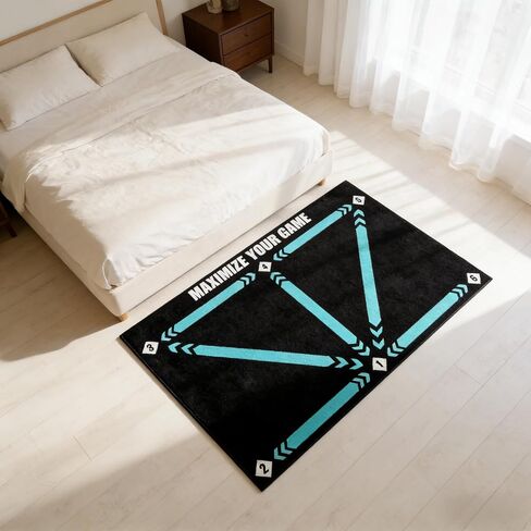 Soccer Training Mat, 15.75×23.62 IN Non-Slip Absorbent Stain Resistant Practice Pad for Indoor & Outdoor Football Training in Kuwait