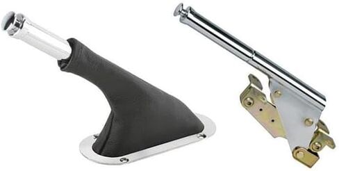 EHB-7000F Floor Mount Hand Brake/Boot Kit, Chrome 9109040 in Saudi Arabia