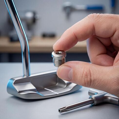 6g LAB Golf Putter Weights 4 Pack for MEZZ.1 Series & DF3 Replacement | Alloy weight screw set; compatible with LAB Golf MEZZ.1, MEZZ.1 Max, DF3 putters; 4pcs 6g for swing tuning in Kuwait