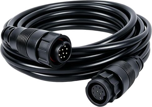 3005.6907 كابل تمديد 9 دبوس 10 قدم | متوافق مع محول Lowrance LSS-1 LSS-2 StructureScan | قطعة بديلة 000-00099-006 | للسونار البحري ومكتشف الأسماك in Kuwait