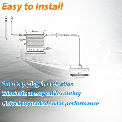 3005.6907 كابل تمديد 9 دبوس 10 قدم | متوافق مع محول Lowrance LSS-1 LSS-2 StructureScan | قطعة بديلة 000-00099-006 | للسونار البحري ومكتشف الأسماك in Kuwait