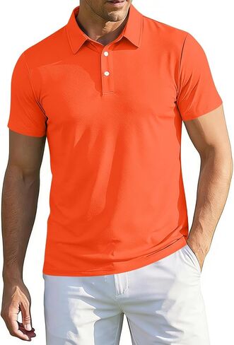 تي شيرت بولو رجالي غربي بأكمام قصيرة ورقبة على شكل حرف V من Henley لقميص كاجوال بأزرار وقميص صيفي عصري in Kuwait