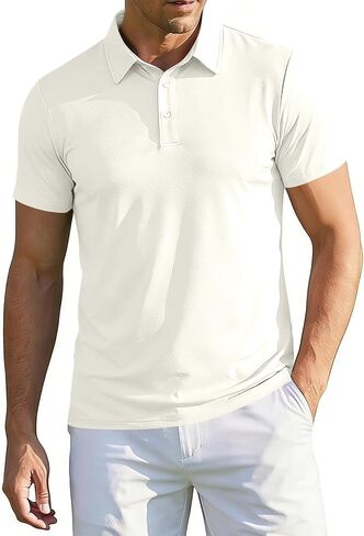 تي شيرت بولو رجالي غربي بأكمام قصيرة ورقبة على شكل حرف V من Henley لقميص كاجوال بأزرار وقميص صيفي عصري in Kuwait