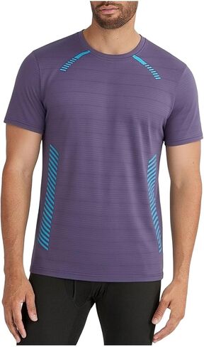 Men's Athletic Running T-Shirts Casual Gym Workout Shirts Moisture Wicking Short-Sleeve Lightweight Sports Tee Tops in Kuwait