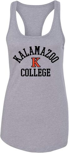 قميص بدون أكمام للسيدات من Kalamazoo K College مقوس بلونين - ملابس K College Hornets in Kuwait