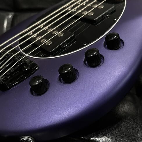 Sterling By Music Man Bongo 5 Electric 5-string Bass Guitar - Firemist Purple Satin in Saudi Arabia
