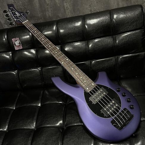 Sterling By Music Man Bongo 5 Electric 5-string Bass Guitar - Firemist Purple Satin in Saudi Arabia