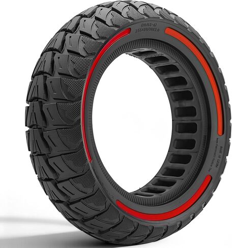 إطار صلب GYL 10x3/255x80، إطار 80/65-6 للطرق الوعرة لسكوتر كهربائي Varla Eagle One/Kaabo Wolf Warrior X Plus، 3 ألوان in Kuwait
