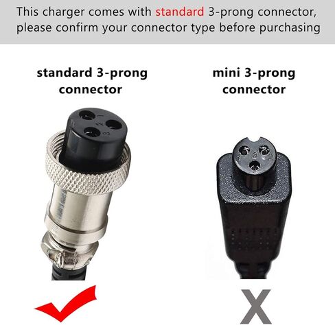24V 2A Adapter Charger for Razor E100 E125 E150 E175 Electric Scooter in Kuwait