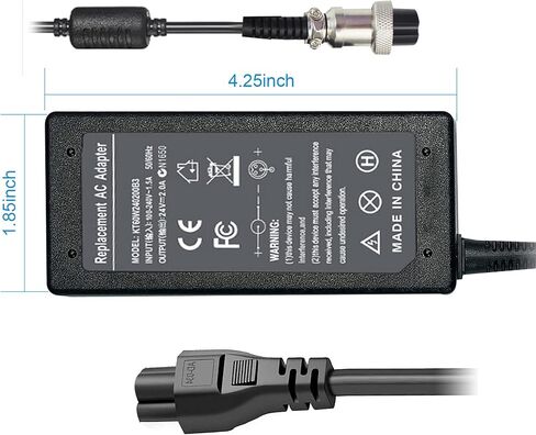 24V 2A Adapter Charger for Razor E100 E125 E150 E175 Electric Scooter in Kuwait