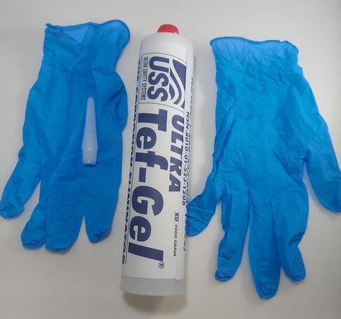 Ultra Tef-Gel TG-12 12 oz Anti-Corrosion & Anti-Seize Lubricant, Protection, Sailboat Rigging Hardware Protection, Free Application Kit Extra Brushes, Gloves in Kuwait