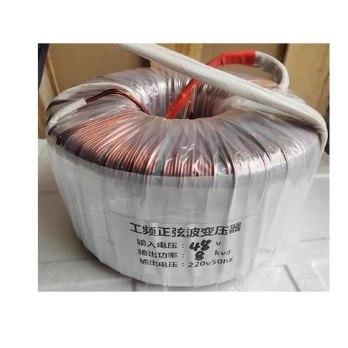 Capacity 8KVA Inverter Special Toroidal Transformer 220V Winding 5.7 Square Meters Oxygen-Free Copper Wire Winding Output 6kw(96V Power Supply) in Kuwait