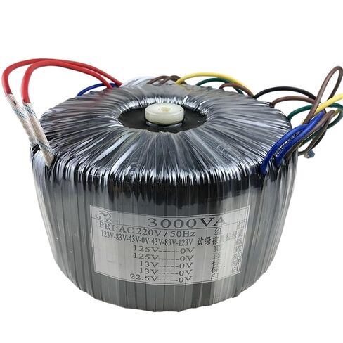 3000W Power Amplifier Ring Transformer 220V to Dual 123V125V Single 13V Single 22.5V Dry Isolated Pure Copper in Kuwait