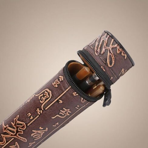 Bow Storage Tube Waterproof Violin Bow Case Zippered for Violinists, Students, Rehearsals in Saudi Arabia