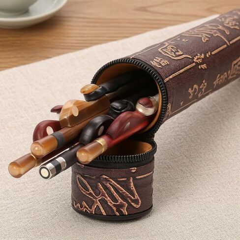 Bow Storage Tube Waterproof Violin Bow Case Zippered for Violinists, Students, Rehearsals in Saudi Arabia