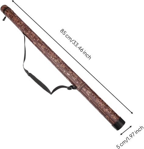 Bow Storage Tube Waterproof Violin Bow Case Zippered for Violinists, Students, Rehearsals in Saudi Arabia