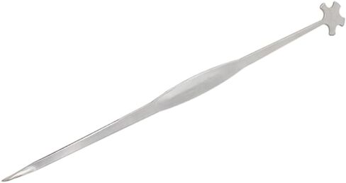 Stainless Steel Violin Sound Post Setter - S Style Violin Column Hook Rubber Gip Protector Durable Luthier Install Repair Tool with Bendable Design in Kuwait