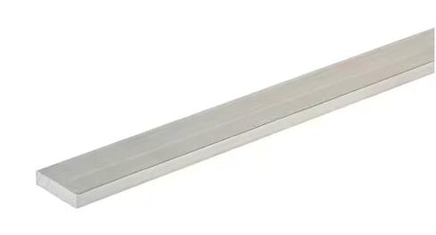 6061 Aluminum Rectangular Flat Bar Stock, 1/2" Thick x 1" Wide x 3 Ft Long - Mill Finish in Kuwait