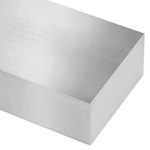 MUKCHAP 8 PCS 1 x 2 x 4 Inch 6061 Aluminum Flat Bar, 25 x 50 x 100mm Aluminum Metal Block Bar Stock for Crafting, Industry, Machining in Kuwait