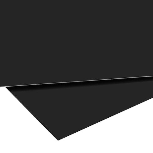 4 Pcs Anodized Aluminum Sheet, Black, 12 x 12 x 1/32 Inch, 0.8MM Thin Metal Plates for Crafting, DIY, Home Decoration in Kuwait