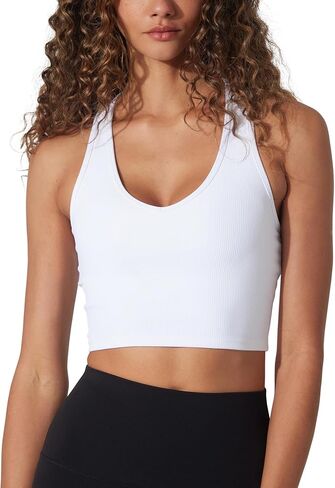 حمالة صدر مدمجة 90 درجة من Reflex Ribbed Racerback للنساء in Kuwait